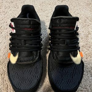 Off White Nike Prestos Black